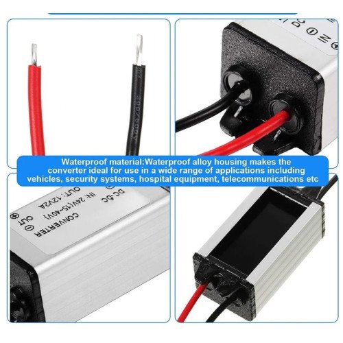 DC-DC IN10-80V OUT 5V-3A ממיר  